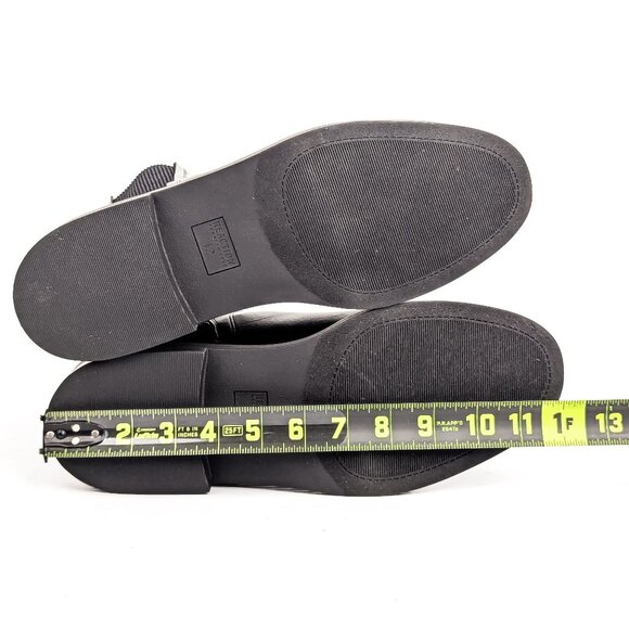 Kenneth Cole Women Anabelle Black Faux Leather Dress Office Chelsea Boots sz 12 - Picture 5 of 7